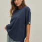 Dark Slate Gray THE STREGNTH T-SHIRT טי שירט קצרה EMILY