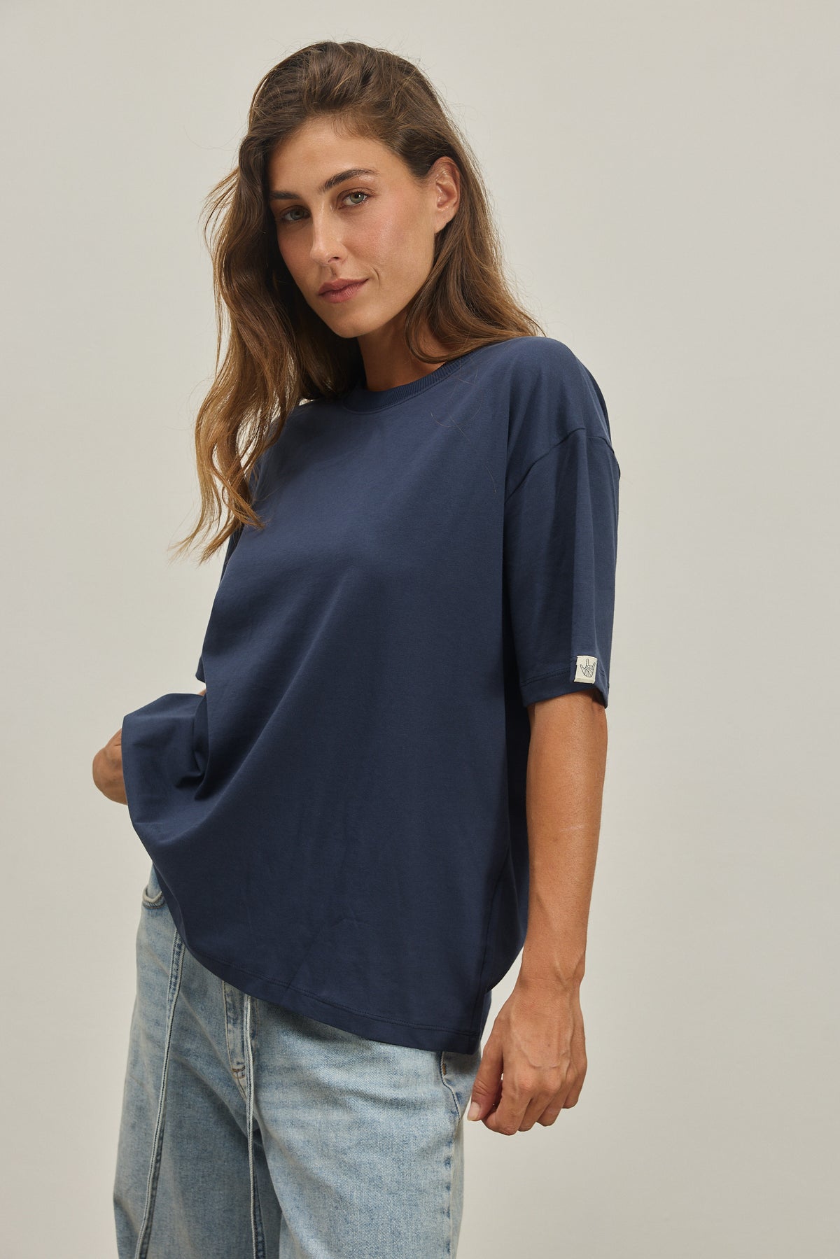 Dark Slate Gray THE STREGNTH T-SHIRT טי שירט קצרה EMILY