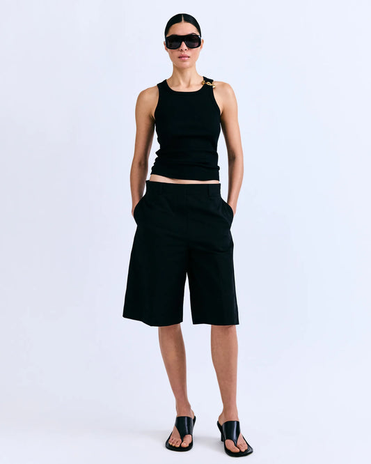 Black גופיה לנשים Bodie LOVE STORIES