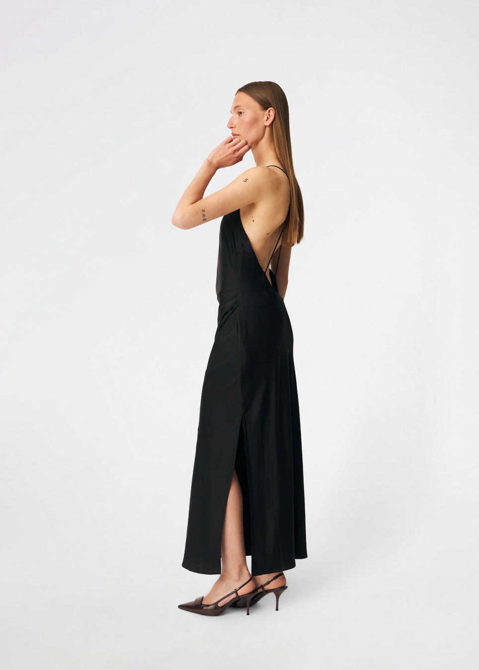 Black שמלת מידי לנשים Danilla MODSTROM