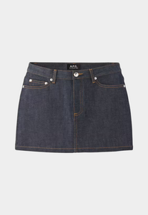 Lavender חצאית מיני ג'ינס לנשים Jupe A.P.C