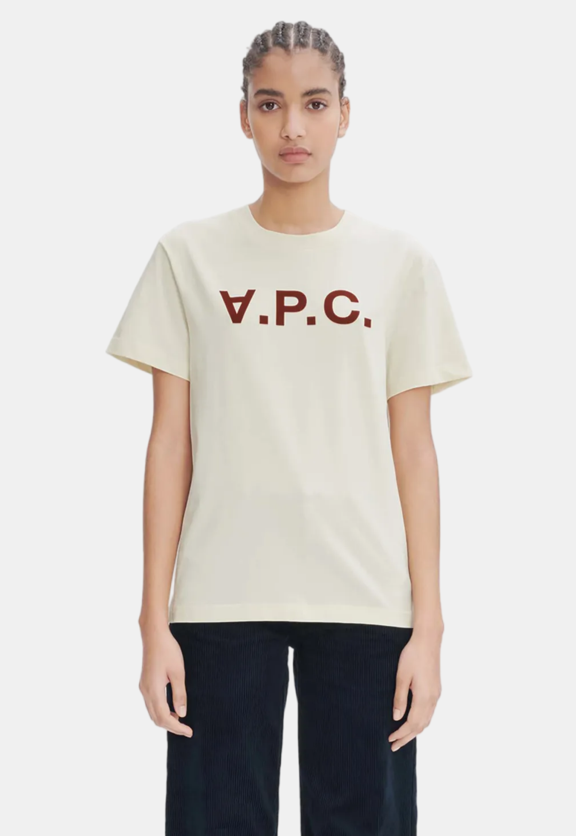 Beige טי שירט קצרה Grand VPC A.P.C