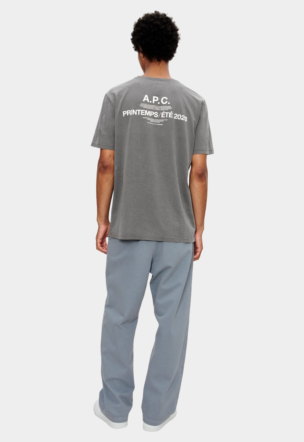 Lavender טי שירט קצרה לגברים / נשים Manche Courte A.P.C