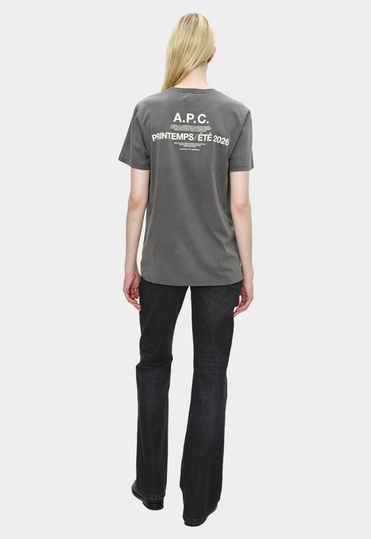 Lavender טי שירט קצרה לגברים / נשים Manche Courte A.P.C