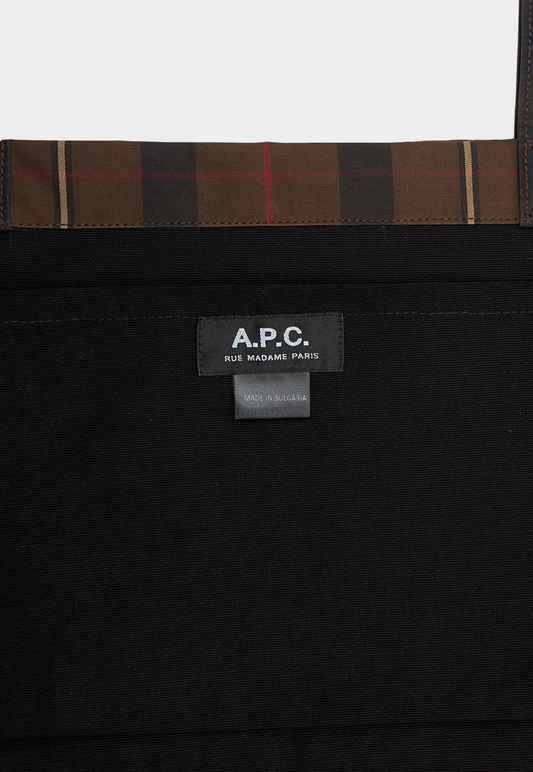 Black תיק צד לגברים / נשים  Shopping Diane A.P.C