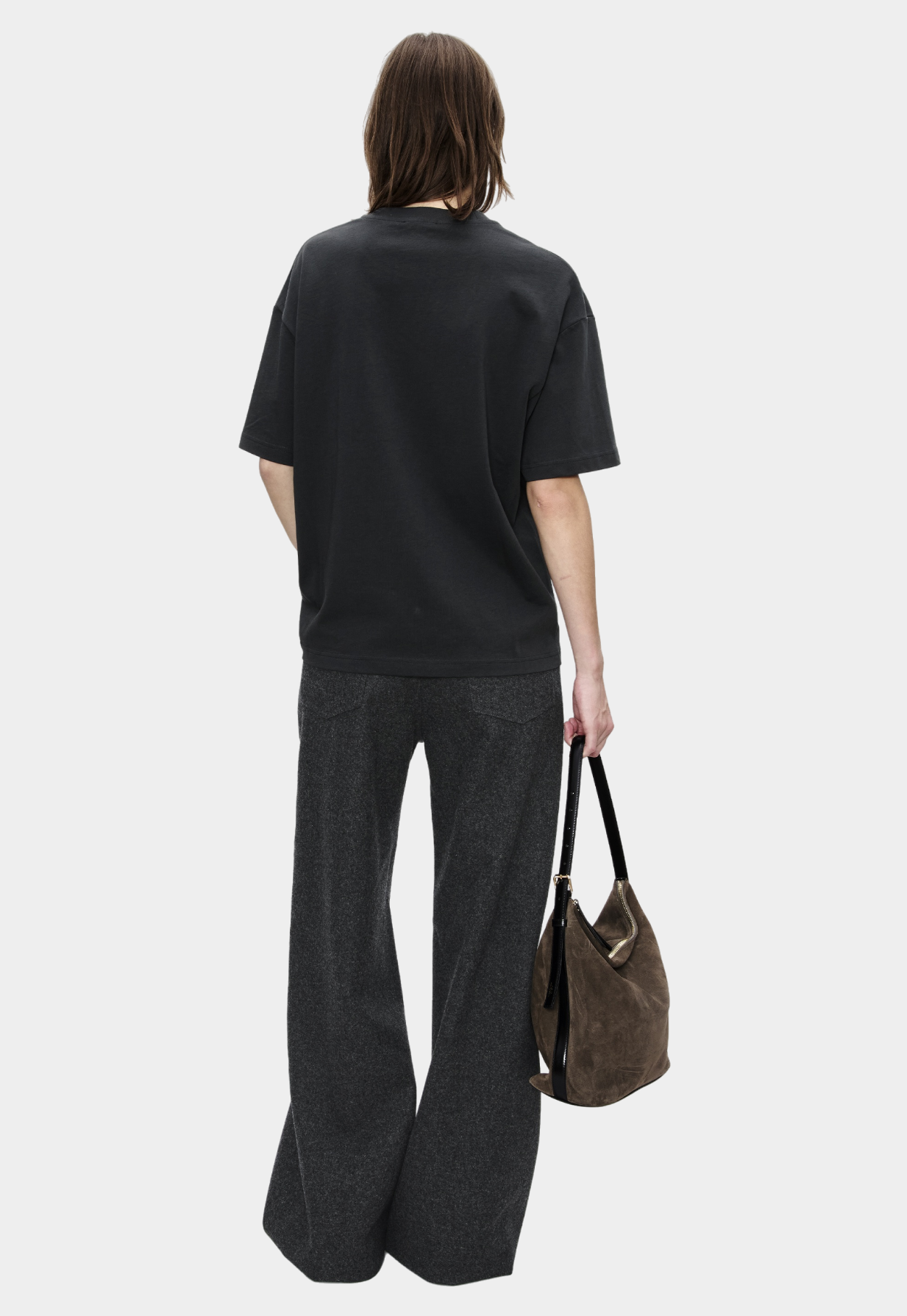 Dark Slate Gray טי שירט קצרה לגברים / נשים Manches Courtes A.P.C