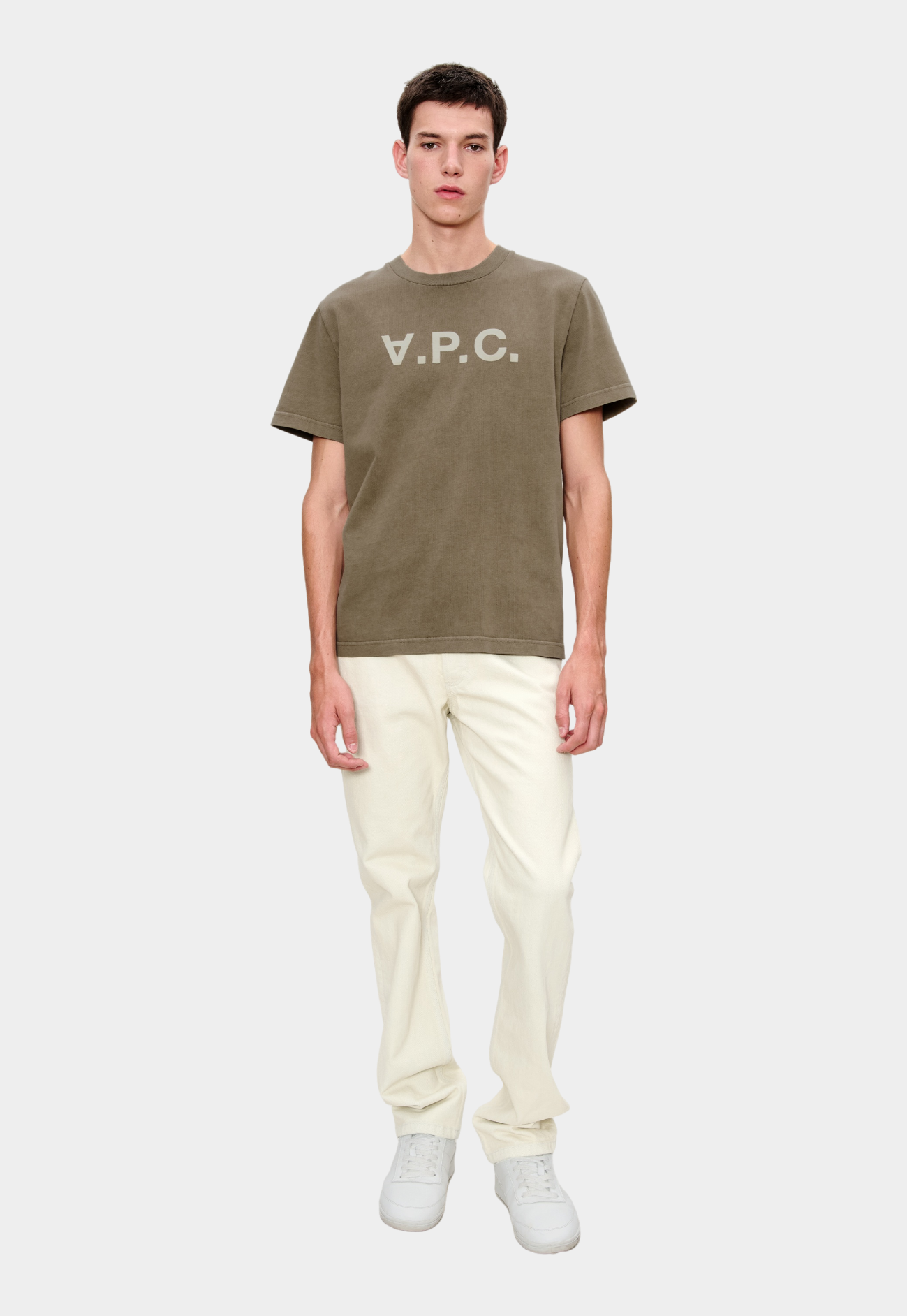 Lavender טי שירט קצרה לגברים / נשים Manches Courtes A.P.C