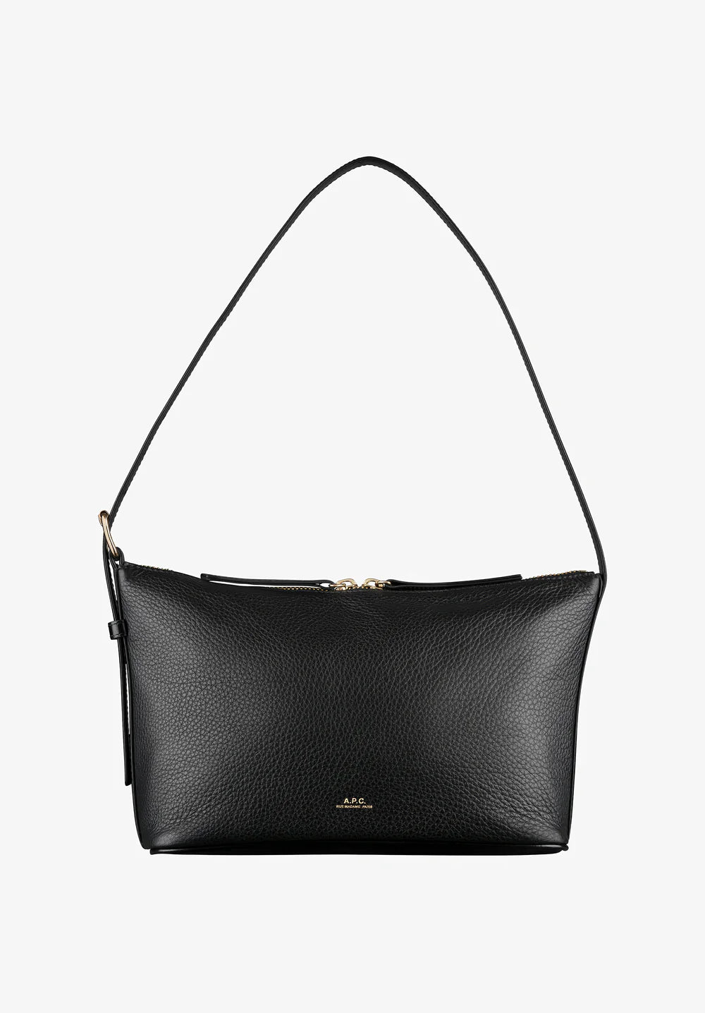 Dark Slate Gray תיק צד עור לנשים Vera A.P.C