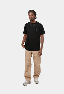 Lavender טי שירט קצרה לגברים Chase CARHARTT WIP