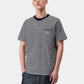 Lavender חולצת טי שירט פסים לגברים S/S Ezra Pocket CARHARTT WIP