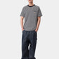 Lavender חולצת טי שירט פסים לגברים S/S Ezra Pocket CARHARTT WIP