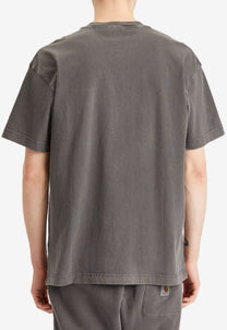 White Smoke טי שירט לגברים S/S Nelson T-Shirt CARHARTT WIP