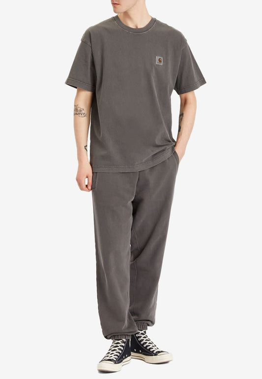White Smoke טי שירט לגברים S/S Nelson T-Shirt CARHARTT WIP