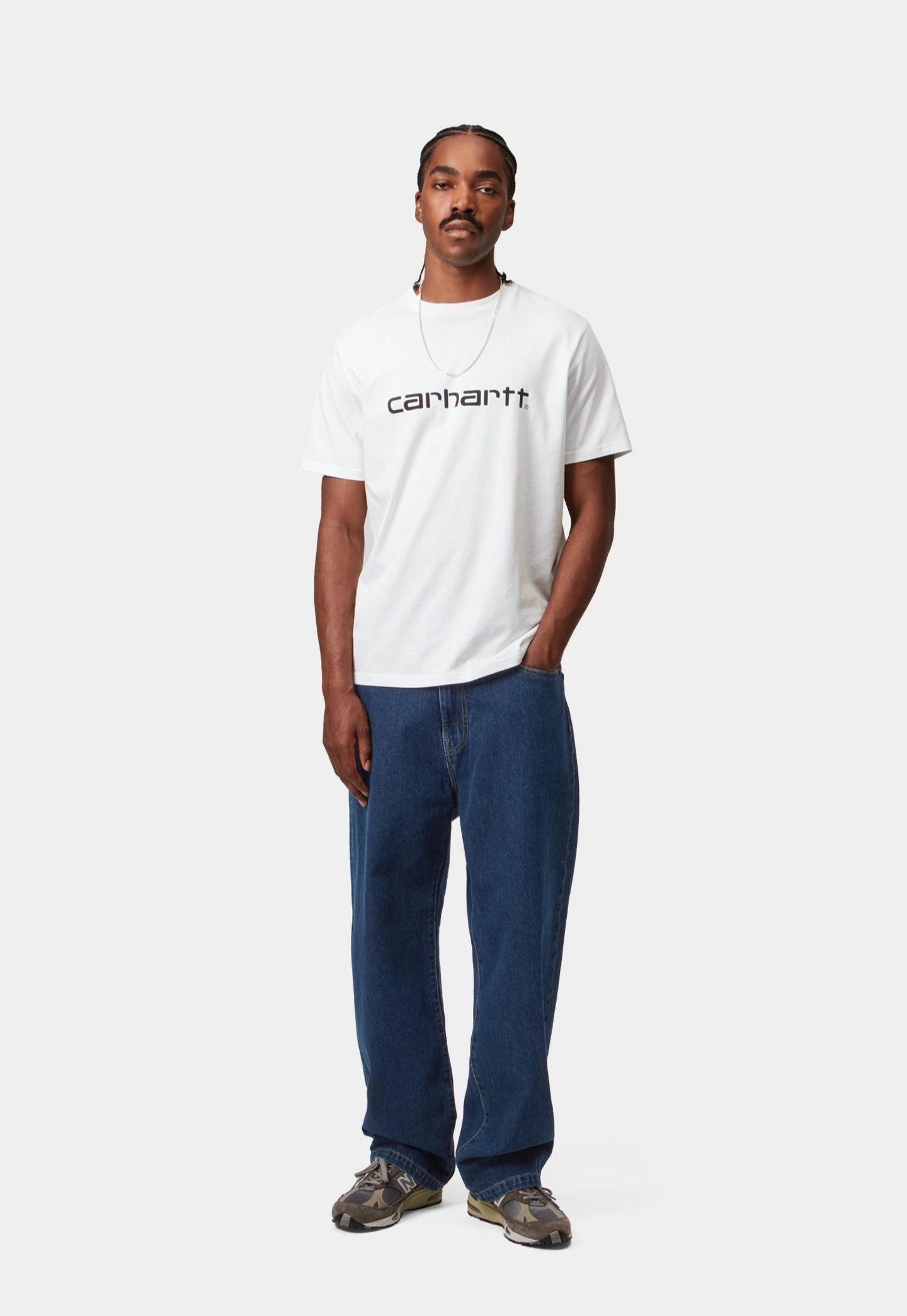 Lavender מכנסי ג'ינס לגברים Landon Pant - Loose Fit CARHARTT WIP