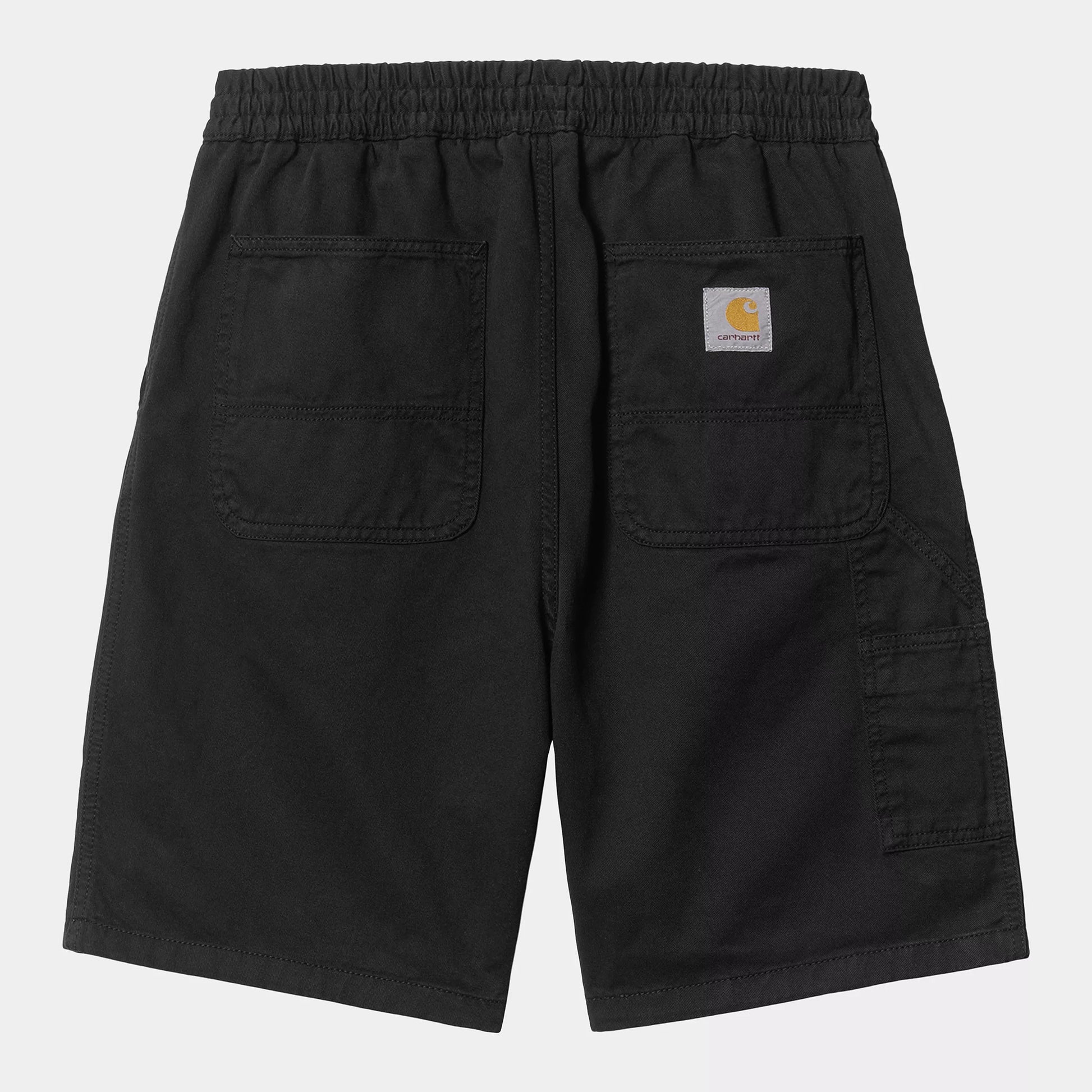 Black מכנסיים קצרים לגברים Flint CARHARTT WIP