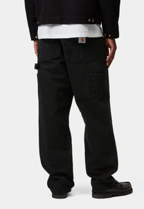 Black מכנסיים ארוכים לגברים Single Knee Pant CARHARTT WIP