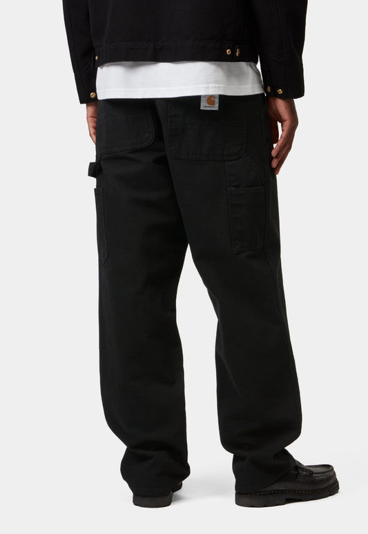 Black מכנסיים ארוכים לגברים Single Knee Pant CARHARTT WIP
