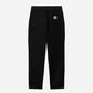 Black מכנסיים ארוכים לגברים Single Knee Pant CARHARTT WIP