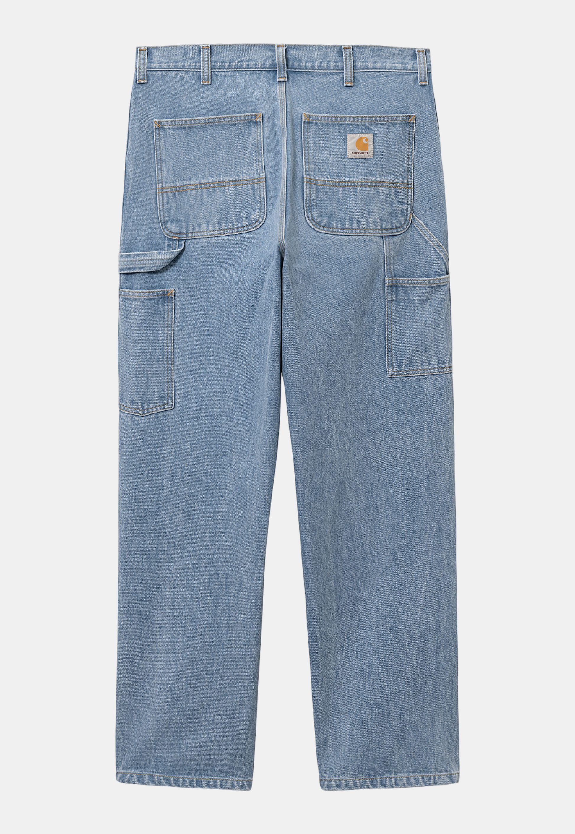 Light Gray ג'ינס ארוך לגברים Single Knee CARHARTT WIP