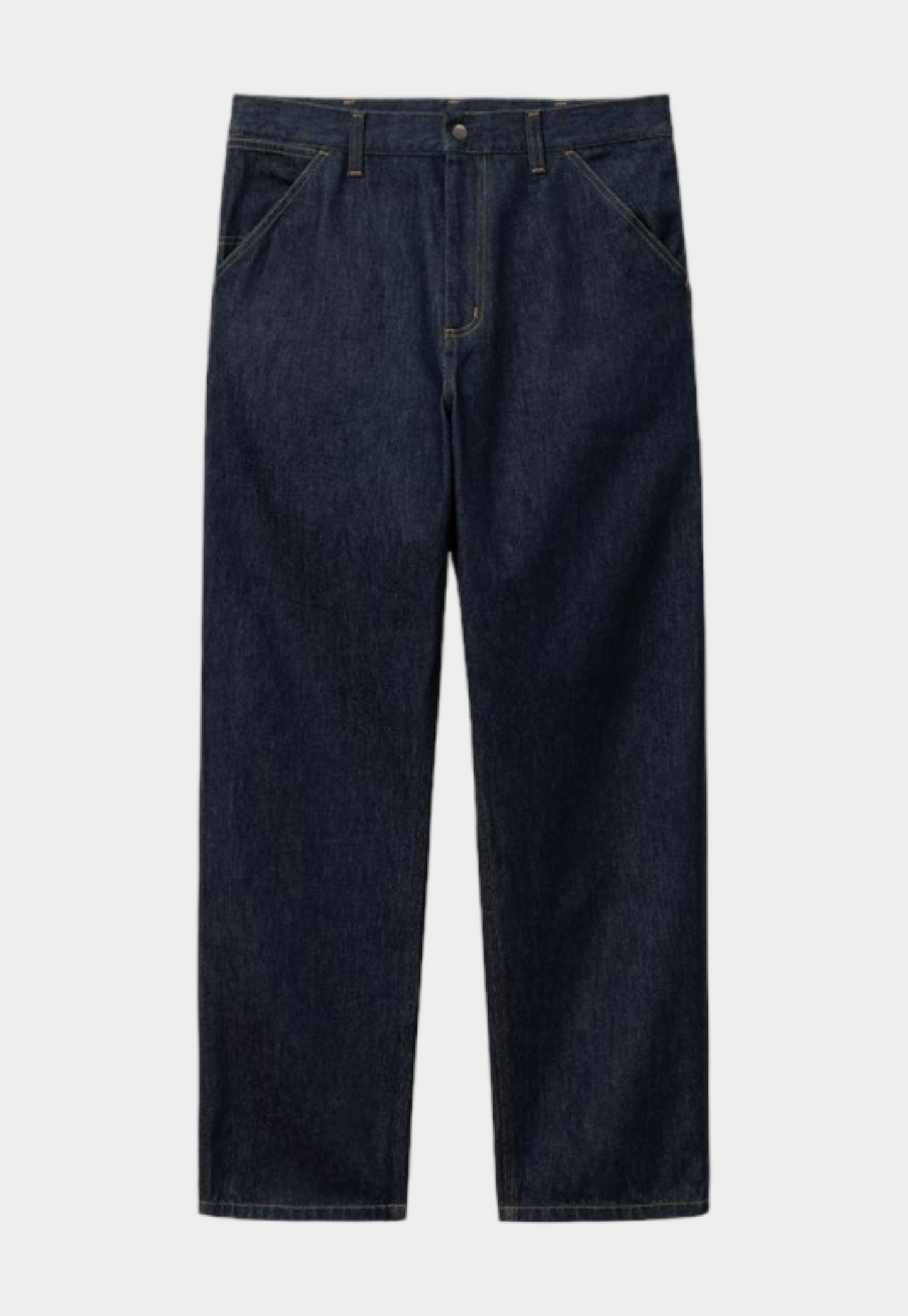 Black מכנסי ג'ינס ארוכים לגברים Single CARHARTT WIP