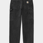 Dark Slate Gray מכנסי ג'ינס ארוכים לגברים Single CARHARTT WIP