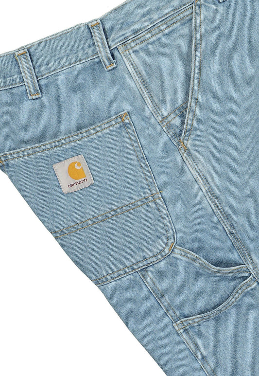 Dark Gray מכנסי ג'ינס קצרים לגברים Single Knee Smith CARHARTT WIP