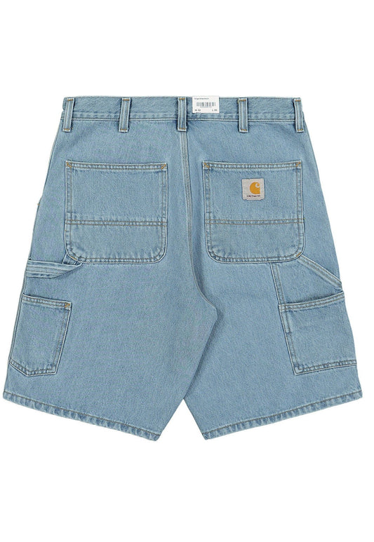 Light Slate Gray מכנסי ג'ינס קצרים לגברים Single Knee Smith CARHARTT WIP