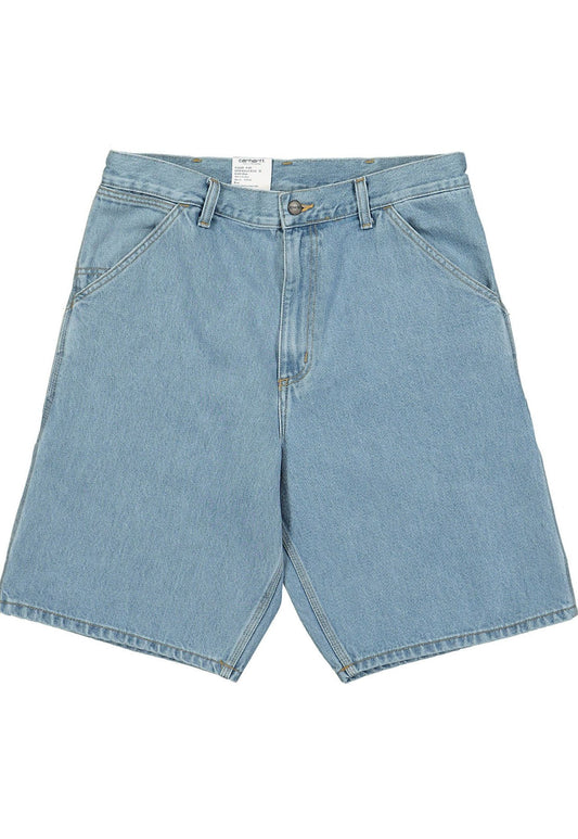 Light Slate Gray מכנסי ג'ינס קצרים לגברים Single Knee Smith CARHARTT WIP