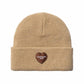 Rosy Brown כובע צמר Heart Patch CARHARTT WIP