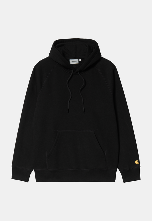 Black קפוצ'ון לגברים Hooded Chase CARHARTT WIP