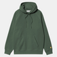 Dark Slate Gray קפוצ'ון לגברים Hooded Chase CARHARTT WIP