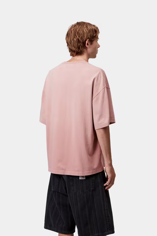 Antique White טי שירט קצרה לגברים Hudson CARHARTT WIP