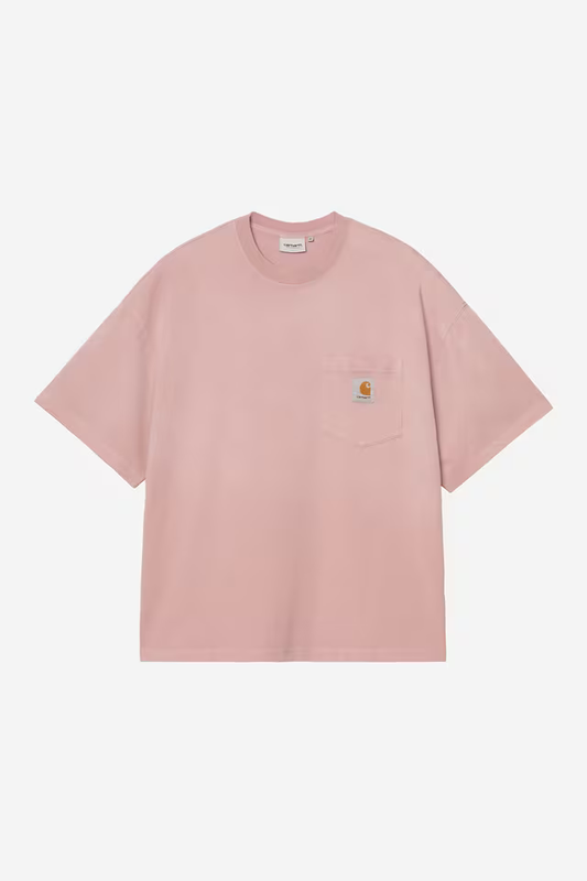 White Smoke טי שירט קצרה לגברים Hudson CARHARTT WIP