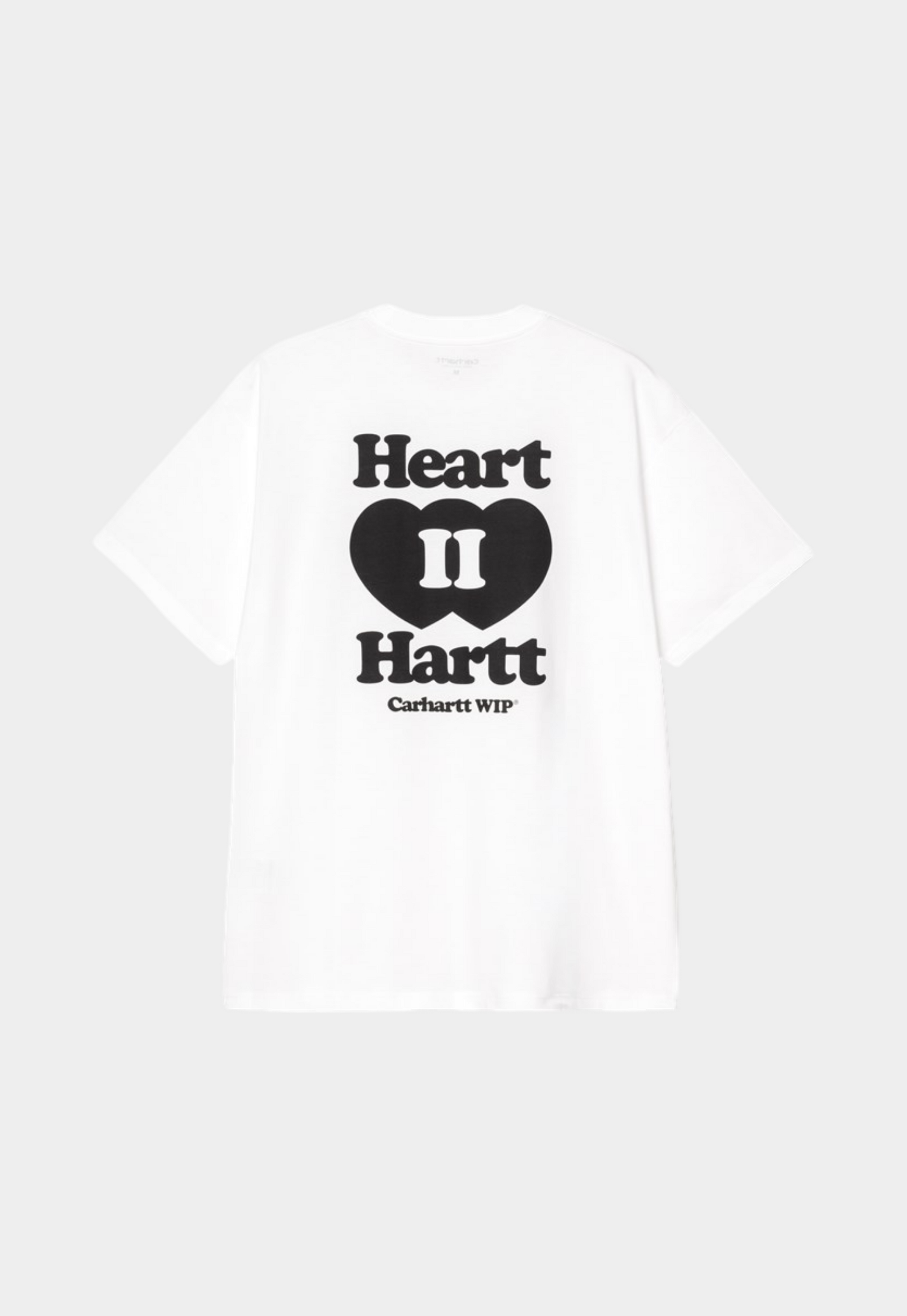 White Smoke טי שירט קצרה לגברים Heart CARHARTT WIP