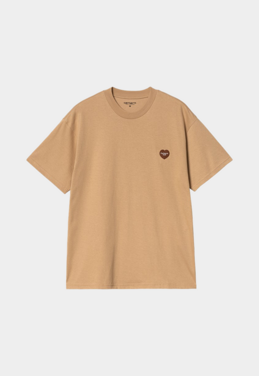 Lavender טי שירט קצרה לגברים Heart CARHARTT WIP