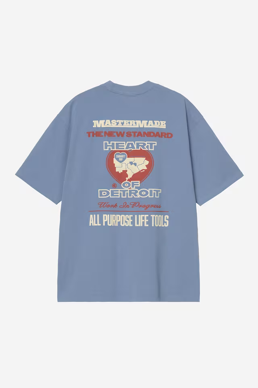 White Smoke טי שירט קצרה לגברים Arcan CARHARTT WIP