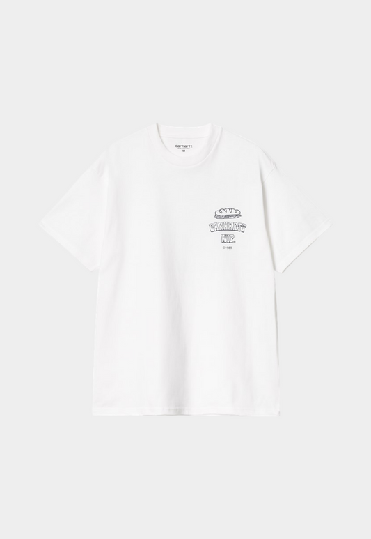White Smoke טי שירט קצרה לגברים Sandwich CARHARTT WIP
