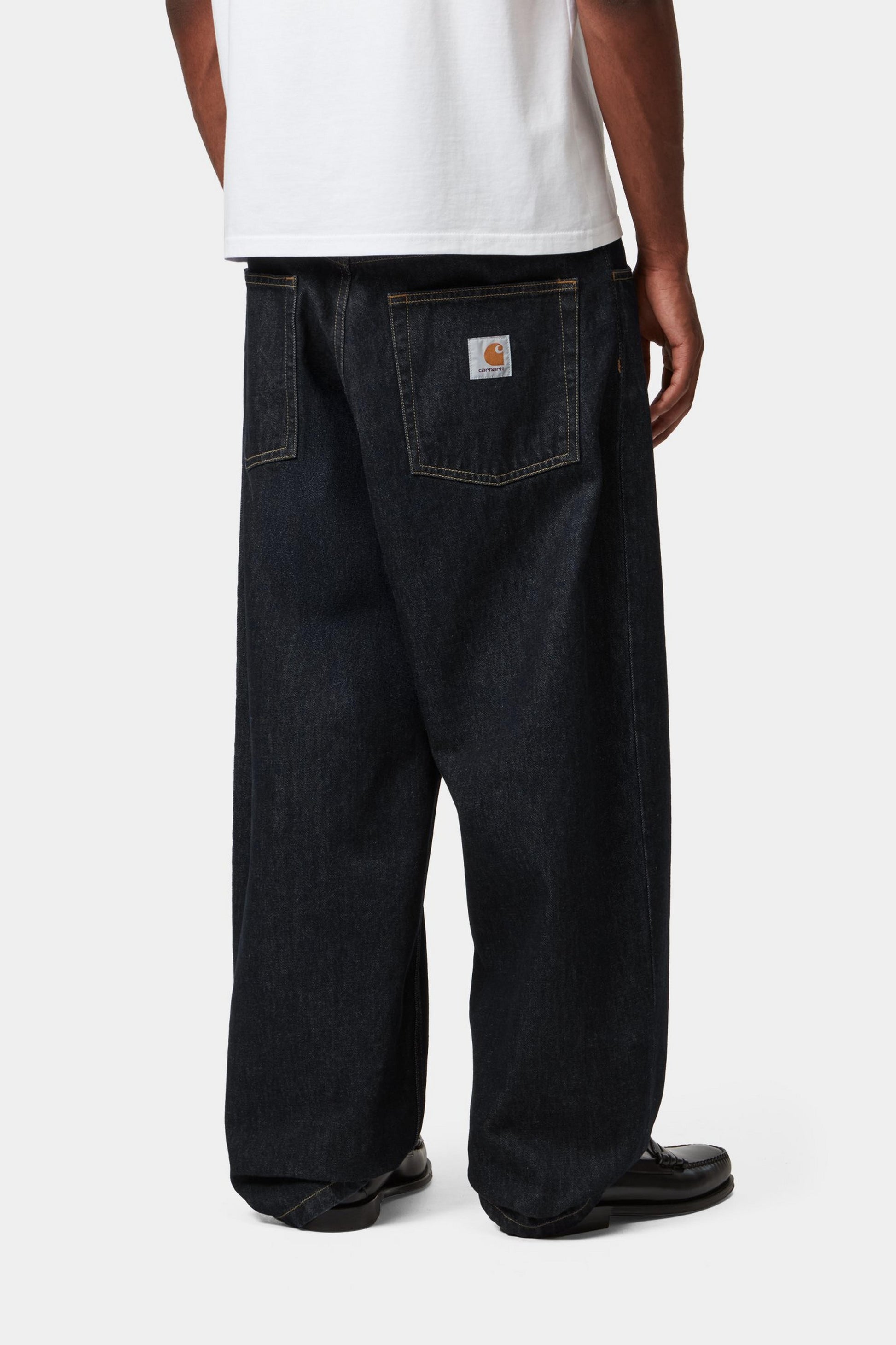 Black ג'ינס ארוך לגברים Brandon Pant - Loose Fit CARHARTT WIP