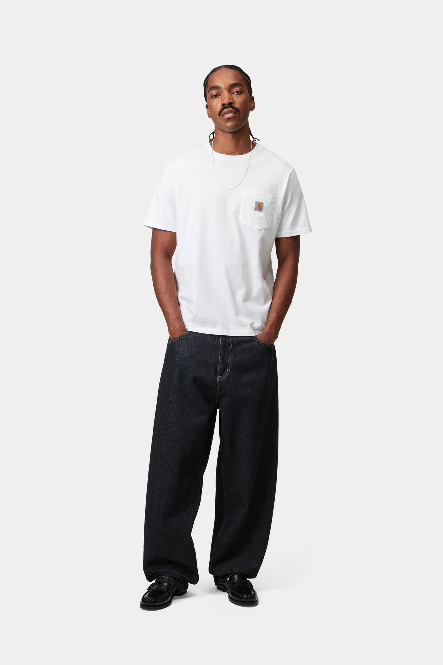 Lavender ג'ינס ארוך לגברים Brandon Pant - Loose Fit CARHARTT WIP