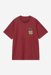 Brown טי שירט לגברים S/S Clover T-Shirt CARHARTT WIP