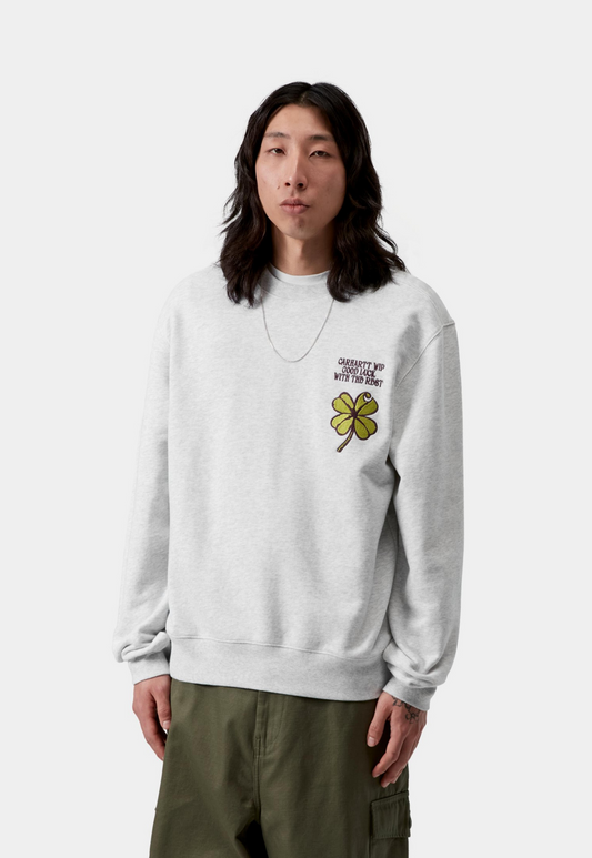 Lavender סווטשירט לגברים Clover Sweatshirt CARHARTT WIP