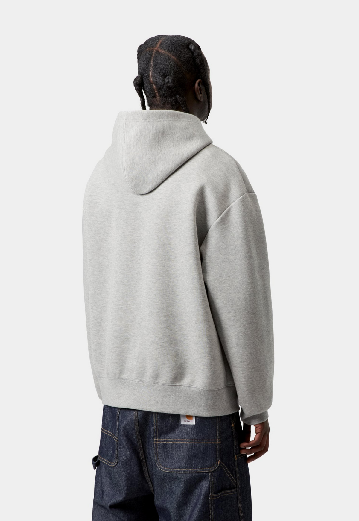 Lavender קפוצ׳ון לגברים Hooded Alda Sweatshirt CARHARTT WIP