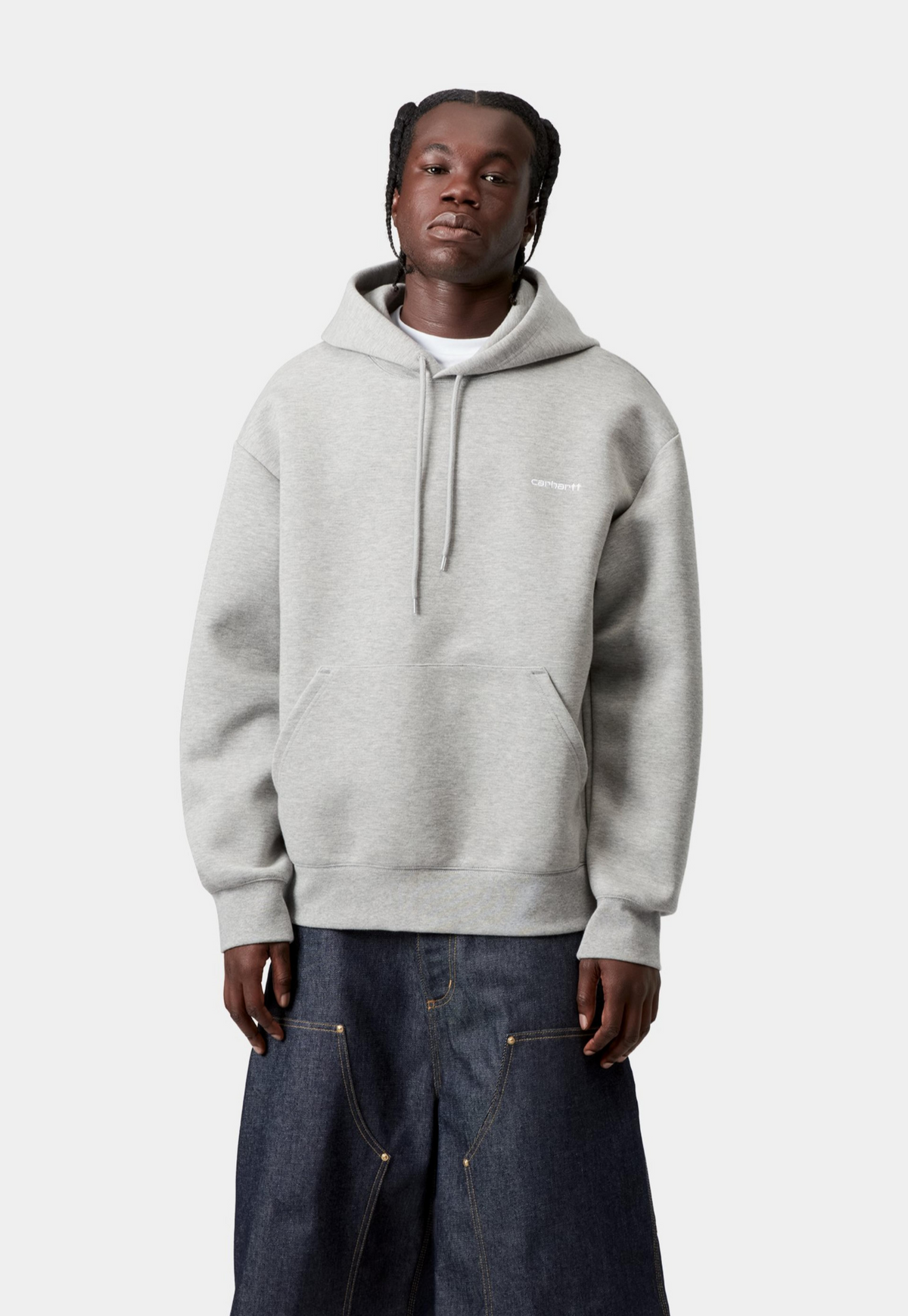 Lavender קפוצ׳ון לגברים Hooded Alda Sweatshirt CARHARTT WIP