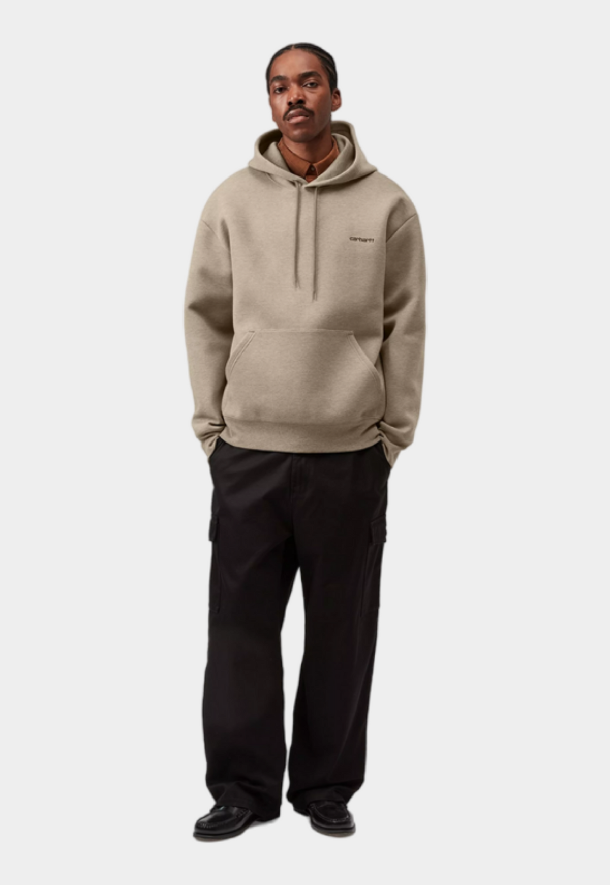 Lavender קפוצ׳ון לגברים Hooded Alda Sweatshirt CARHARTT WIP