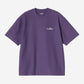 Dim Gray טי שירט קצרה לגברים Label CARHARTT WIP