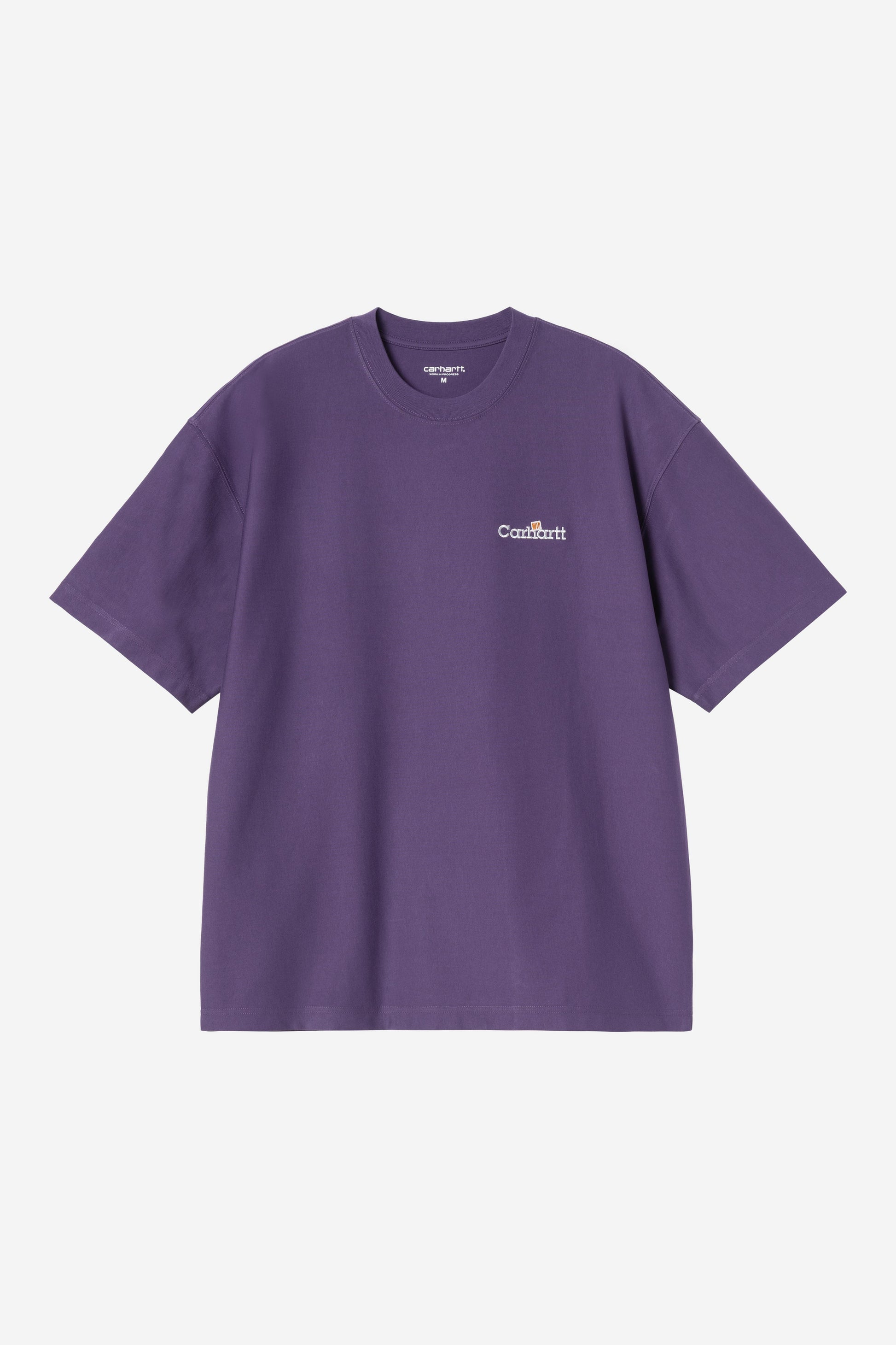 Dim Gray טי שירט קצרה לגברים Label CARHARTT WIP