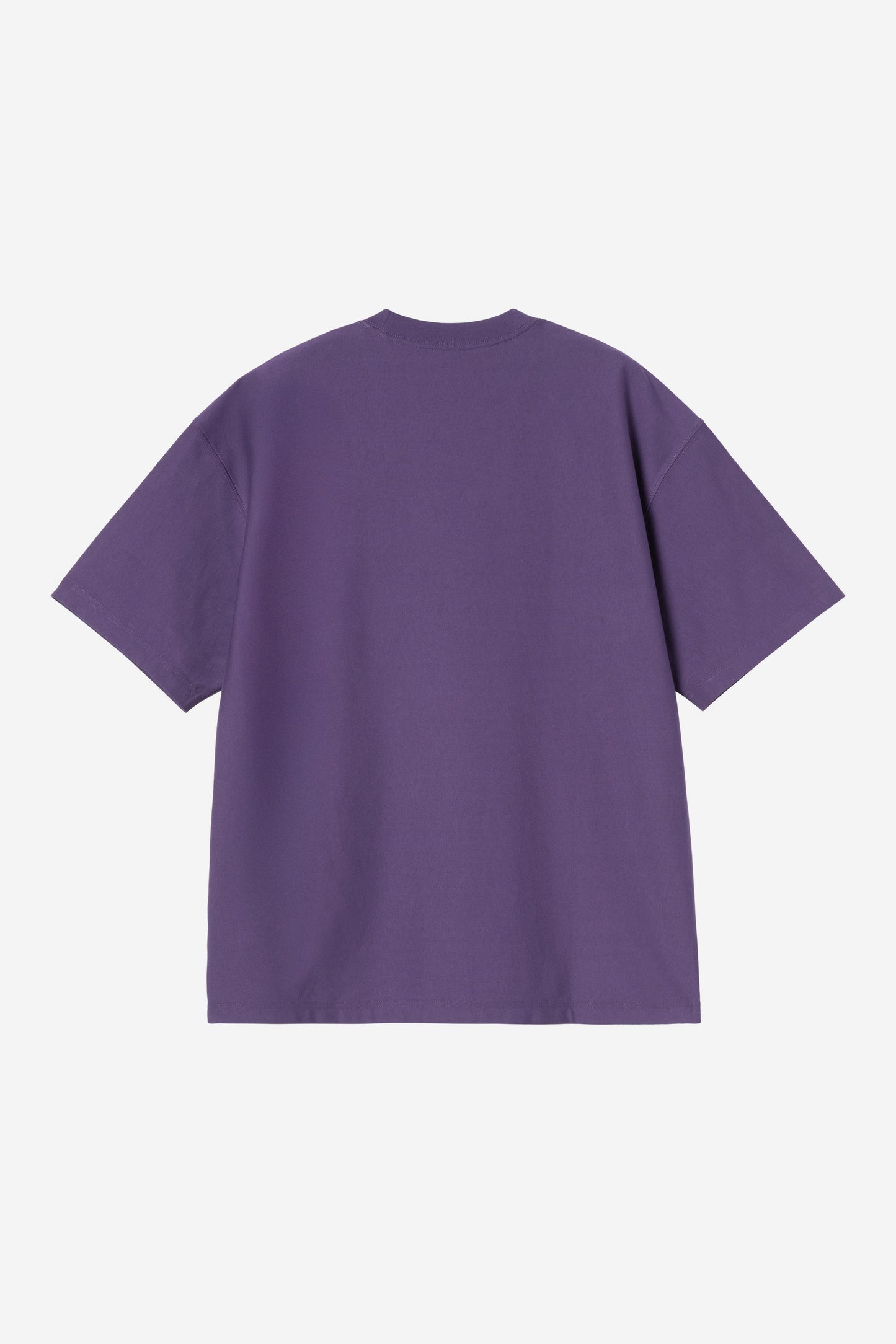 White Smoke טי שירט קצרה לגברים Label CARHARTT WIP