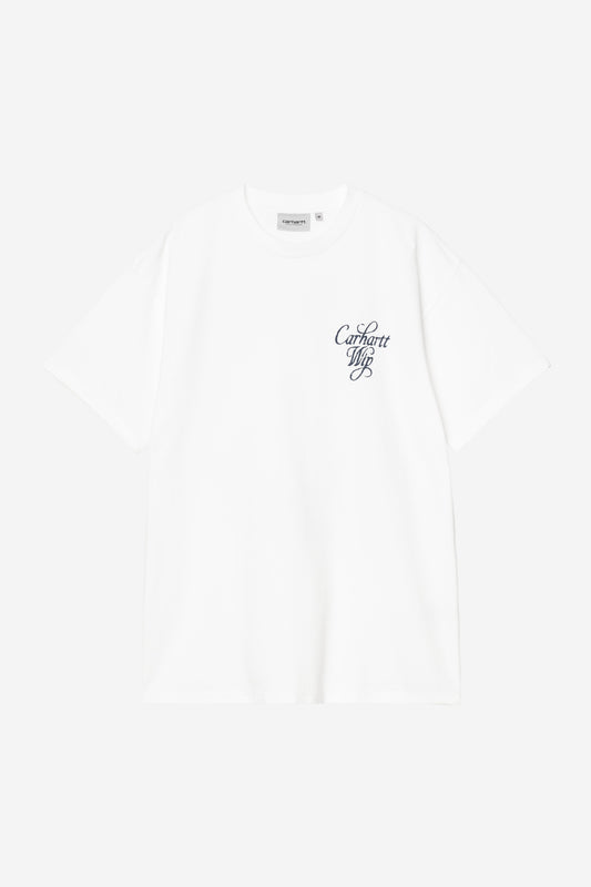 White Smoke טי שירט קצרה לגברים Vestige CARHARTT WIP
