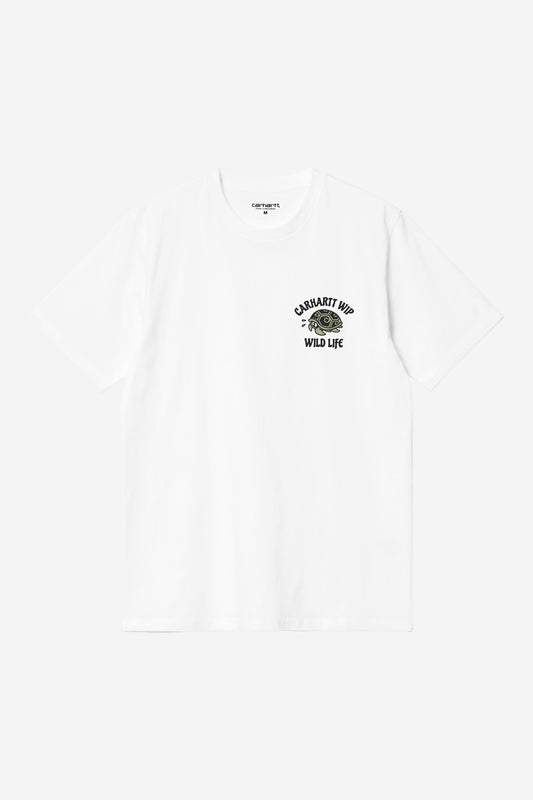 White Smoke טי שירט קצרה לגברים Wild Life CARHARTT WIP