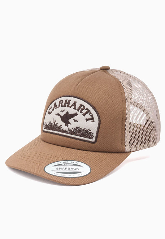 White Smoke כובע מצחייה Take Off Trucker Cap CARHARTT WIP